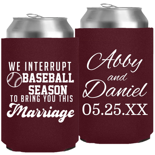 Wedding Template 184 - Neoprene Can