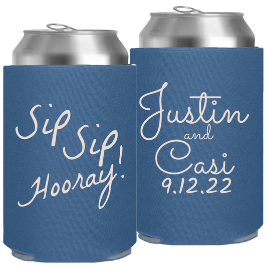 Wedding - Sip Sip Hooray! - Foam Can 028