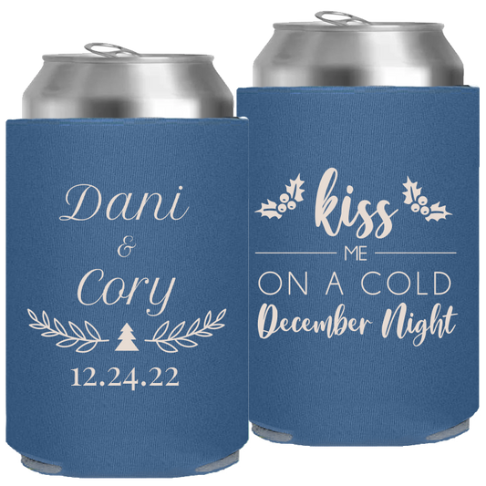 Wedding - Kiss Me On A Cold December Night Holiday - Foam Can  044