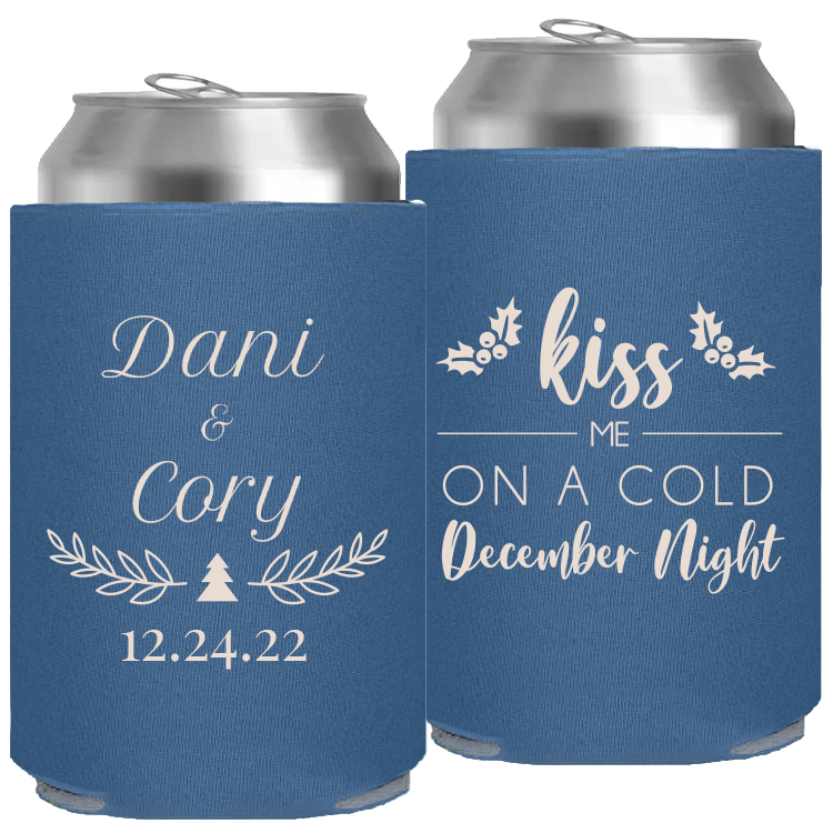 Wedding - Kiss Me On A Cold December Night Holiday - Foam Can  044