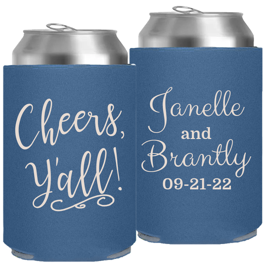 Wedding - Cheers Yall! - Foam Can 059