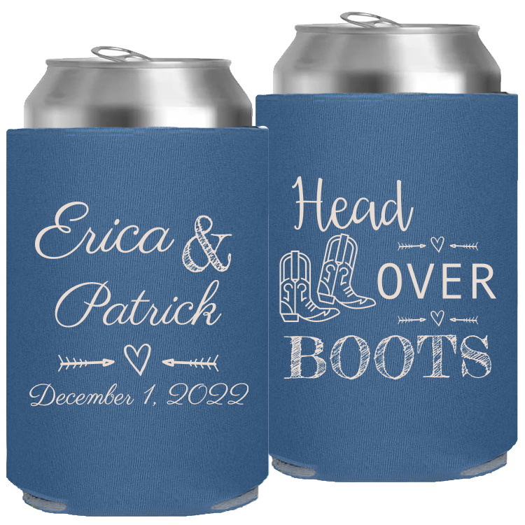 Wedding - Head Over Boots Heart - Foam Can 060