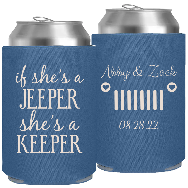 Wedding - Jeeper She's A Keeper - Foam Can 066