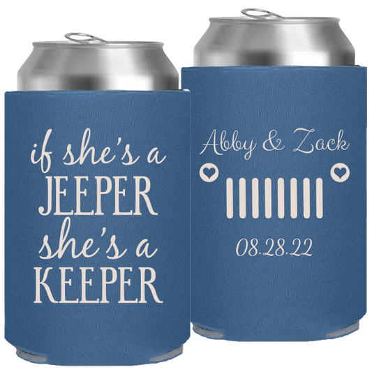 Wedding - Jeeper She's A Keeper - Foam Can 066