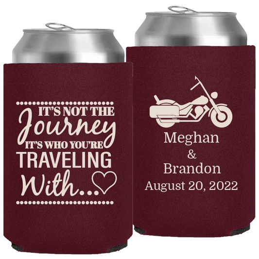 Wedding - It's Not The Journey Motorcycle (2) - Neoprene Can 070