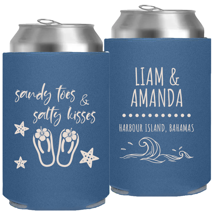 Wedding - Sandy Toes And Salty Kisses - Foam Can 081